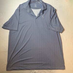 Rhoback The Don't Mess With Texas Polo Shirt Mens 2XL Multi Color Performance
